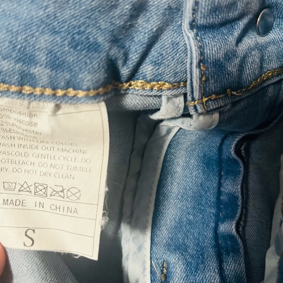 SHEIN Blue Denim Skort - Picture 3 of 3